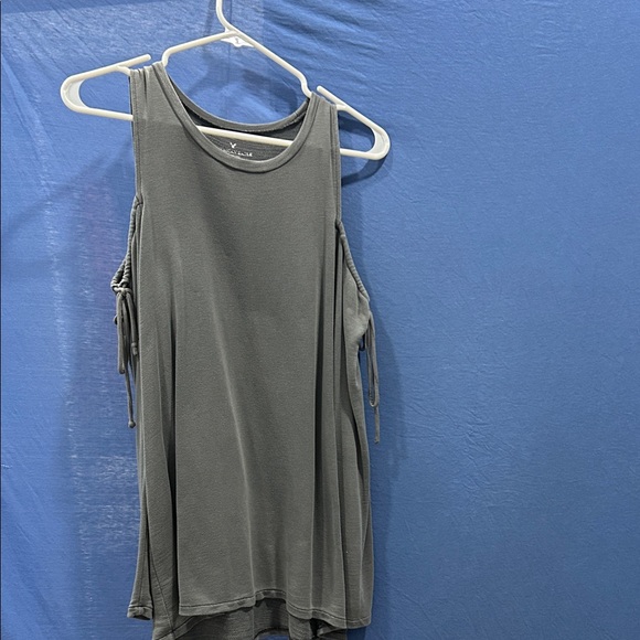 American Eagle Outfitters Tops - American Eagle Outfitters Charcoal Tank Top